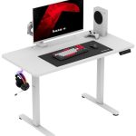 Ηλεκτρικό Γραφείο Gaming Hero 8.1 – Λευκό