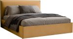 Επενδυμένο Κρεβάτι Bianco Grant-Μουσταρδί-160 x 200