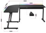 Γωνιακό Γραφείο Gaming Hero 6.0 RGB - Image 3