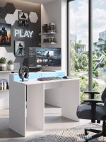 Gaming Γραφείο Gamer II-Leuko - Image 4