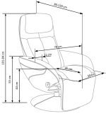 Πολυθρόνα Relax Sylvia-Gkri - Image 3
