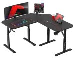 Γωνιακό Γραφείο Gaming Hero 7.3 – Μαύρο