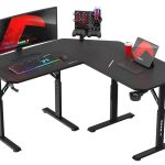 Γωνιακό Γραφείο Gaming Hero 7.3 – Μαύρο