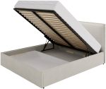 Επενδυμένο Κρεβάτι Bianco Grant-Μουσταρδί-180 x 200 - Image 6