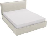 Επενδυμένο Κρεβάτι Bianco Grant-Κρεμ-140 x 200 - Image 5