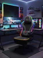 Καρέκλα Gaming Force 4.6 RGB – Μαύρο - Image 2