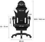 Καρέκλα Gaming Force 3.7 – Λευκό - Image 3