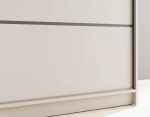 Ντουλάπα Shelvia 180 συρόμενη -Cashmere - Image 9