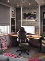 Καρέκλα Gaming Force 3.7 – Ρόζ - Image 2