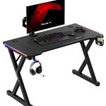 Γραφείο Gaming Hero 2.3 RGB – Μαύρο