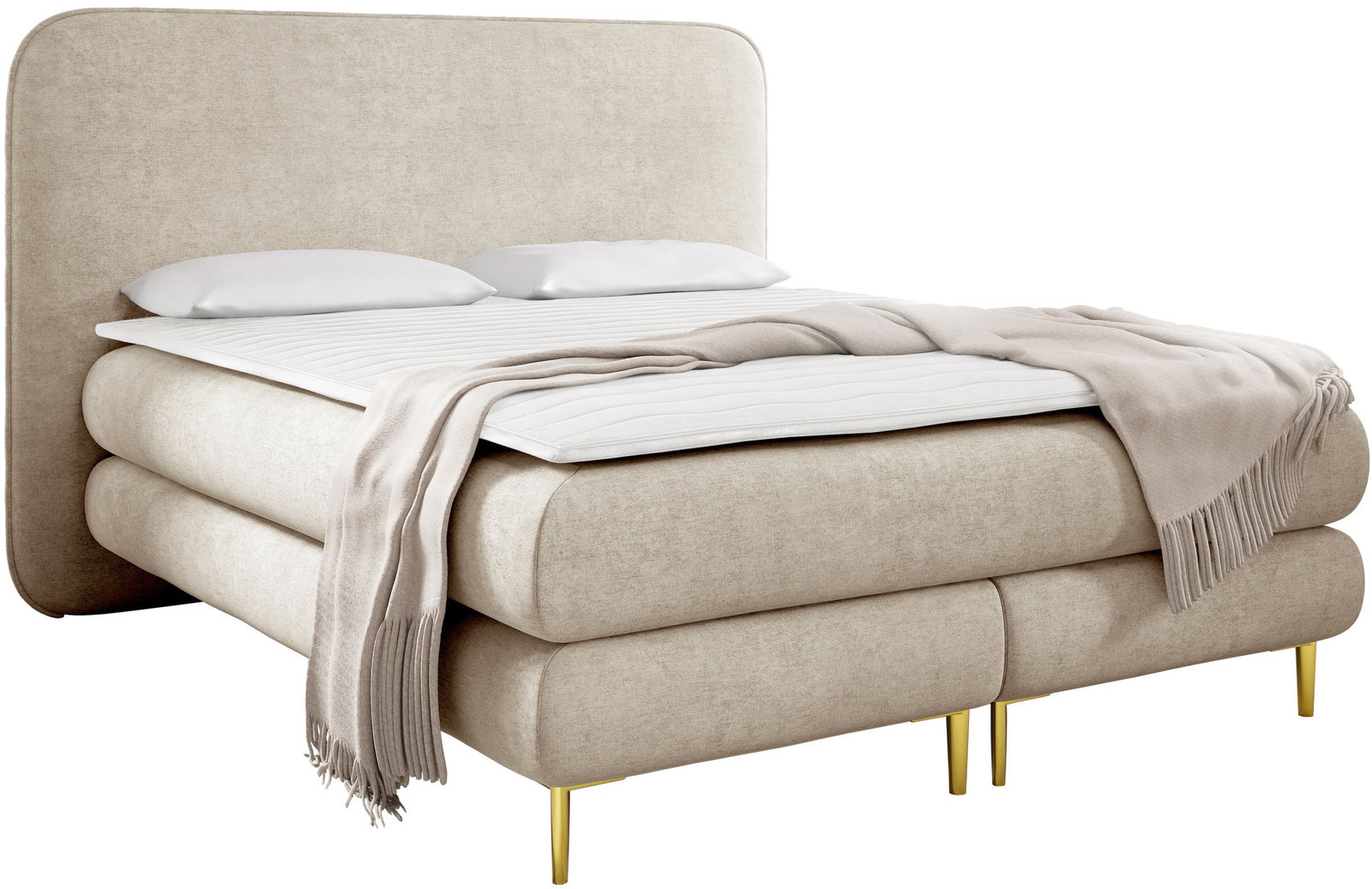 yly1dtrlagospe6hule1glrh5dky Επενδυμένο Κρεβάτι Amaretto-Γκρεζ-140 x 200 - Image 1